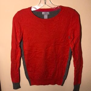 Cashmere long sleeve sweater